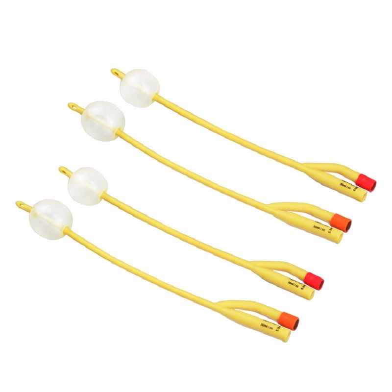 Silicone foley catheter