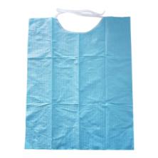 Disposable bibs with ties