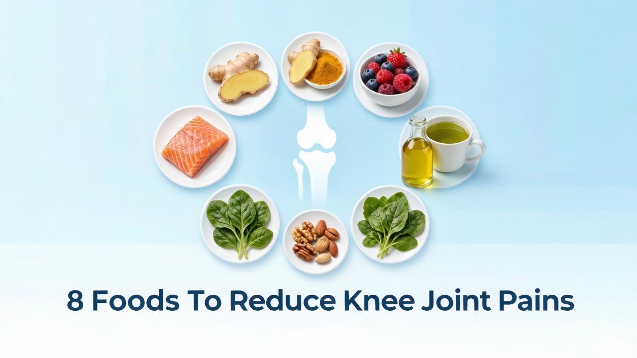 8 Foods To Reduce Knee Joint Pains