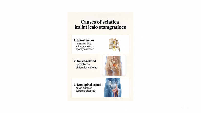 What causes sciatica?